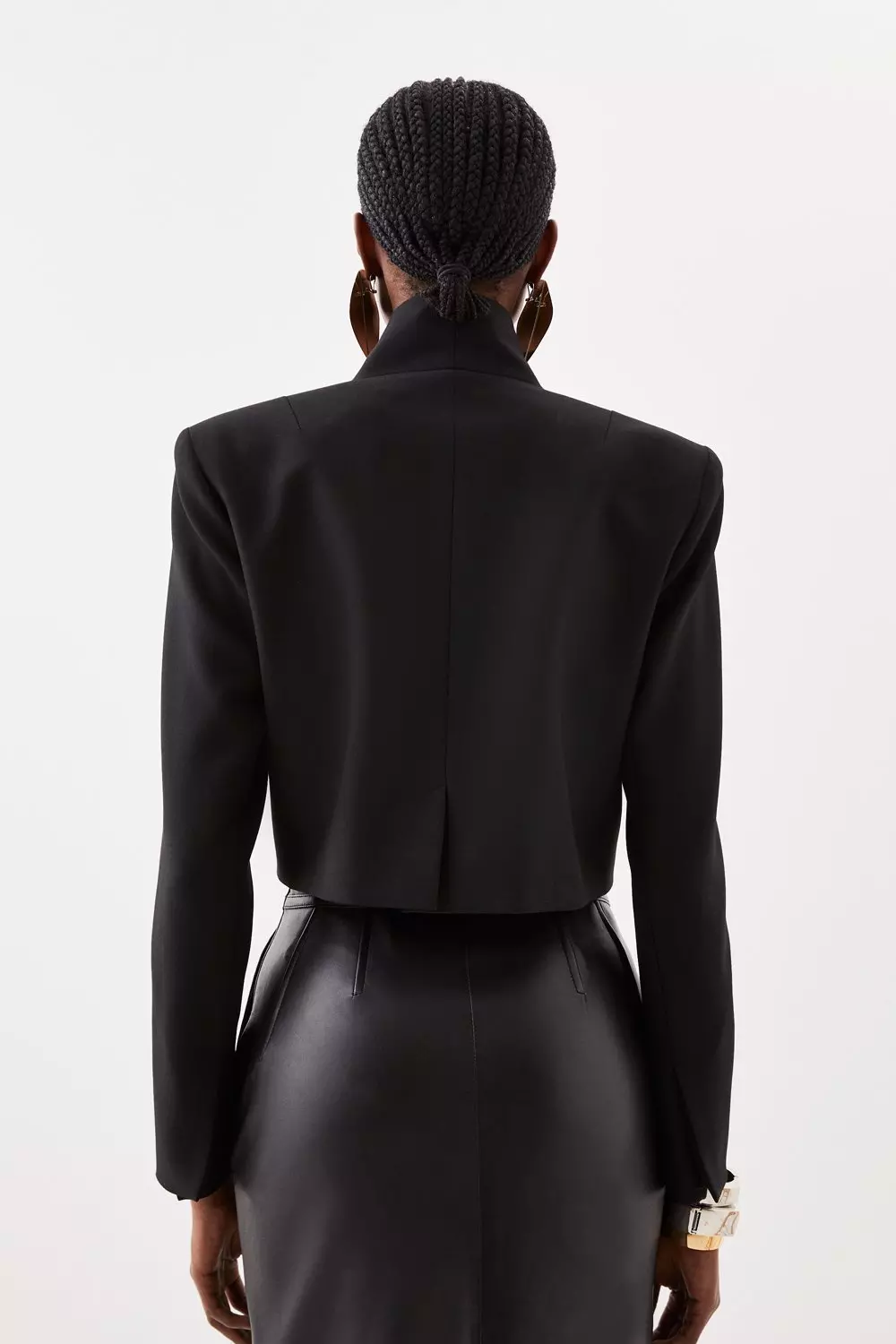 Black short hotsell blazer jackets