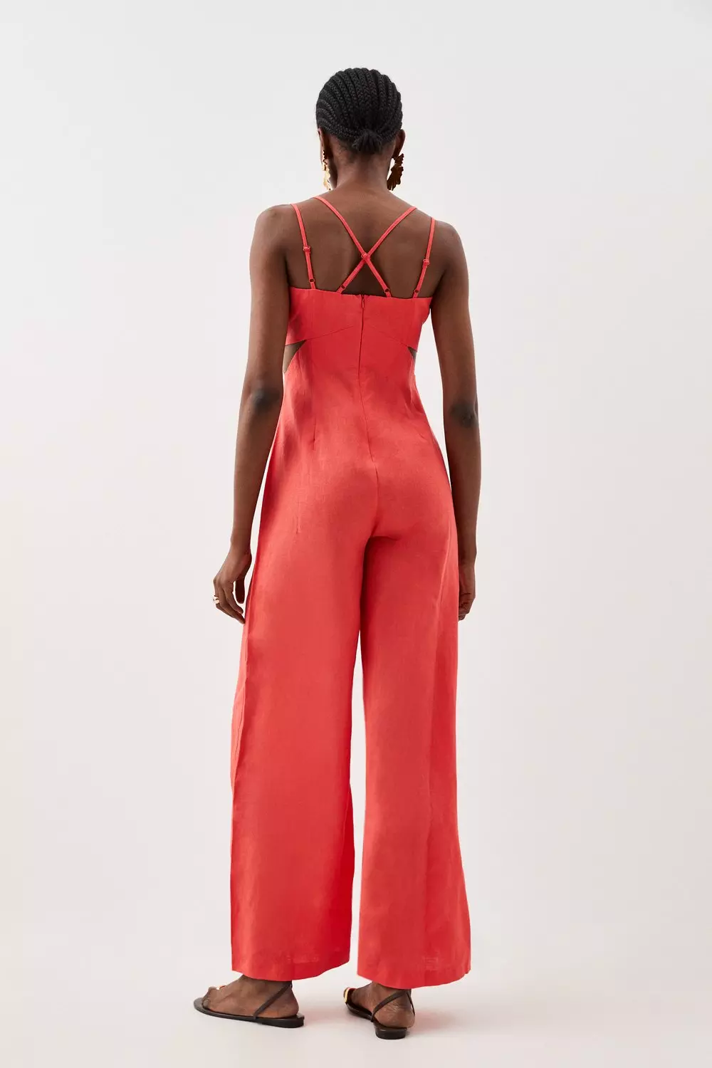 Karen millen cheap pink jumpsuit