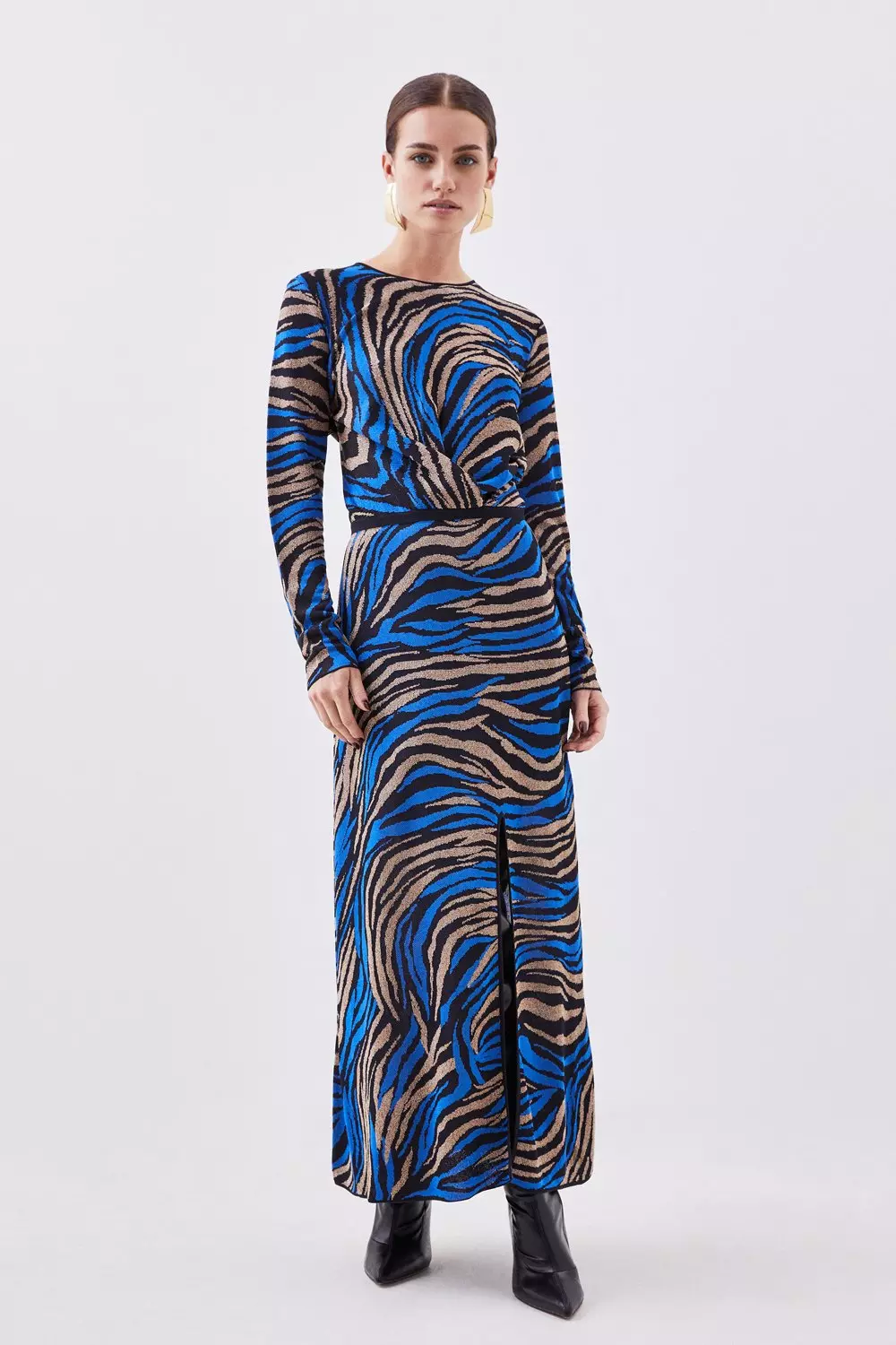 Petite maxi dress with 2024 split