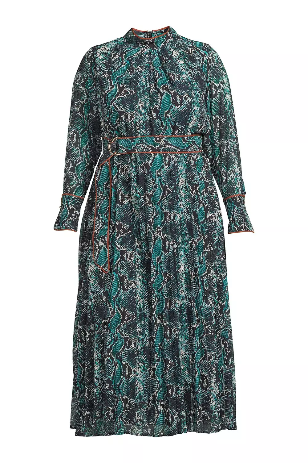 Snake print maxi cheap dress topshop