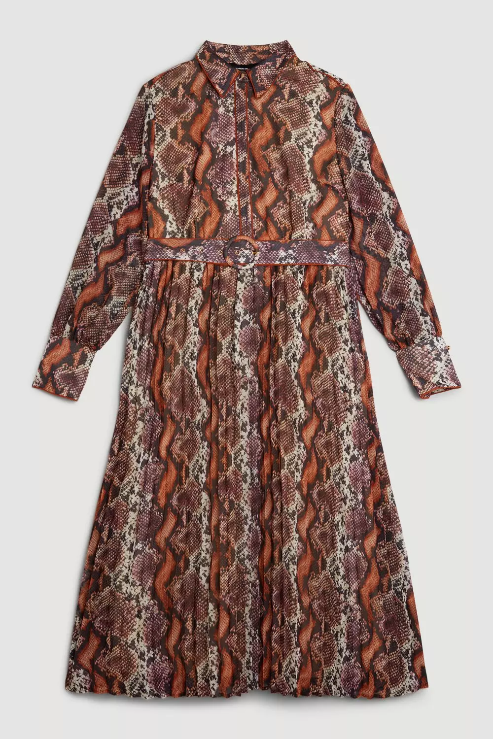 Elfrida snake deals print dress