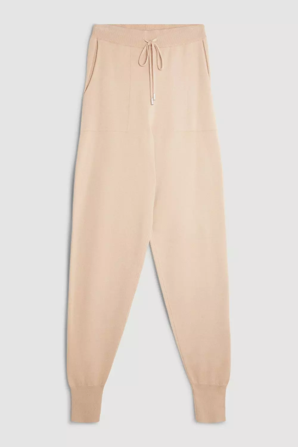 Zara white clearance knit joggers