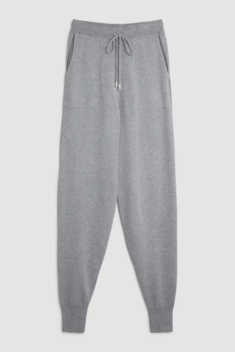 Viscose Blend Knitted Lounge Cuffed Joggers