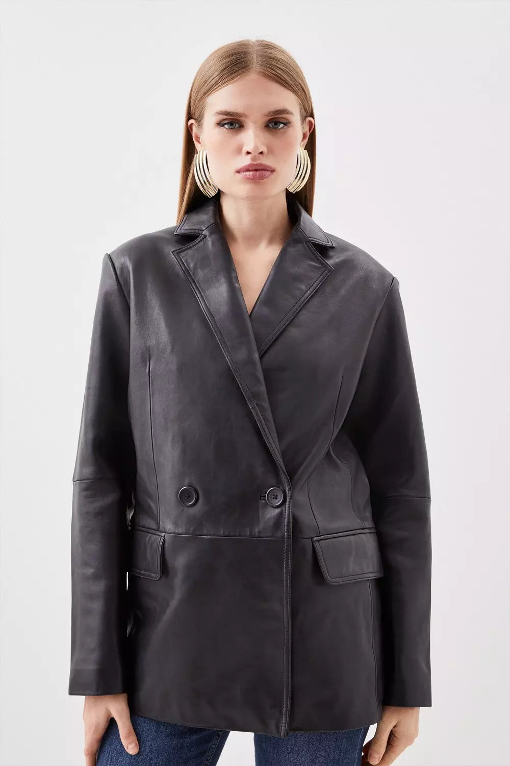 Karen millen 2024 double breasted blazer