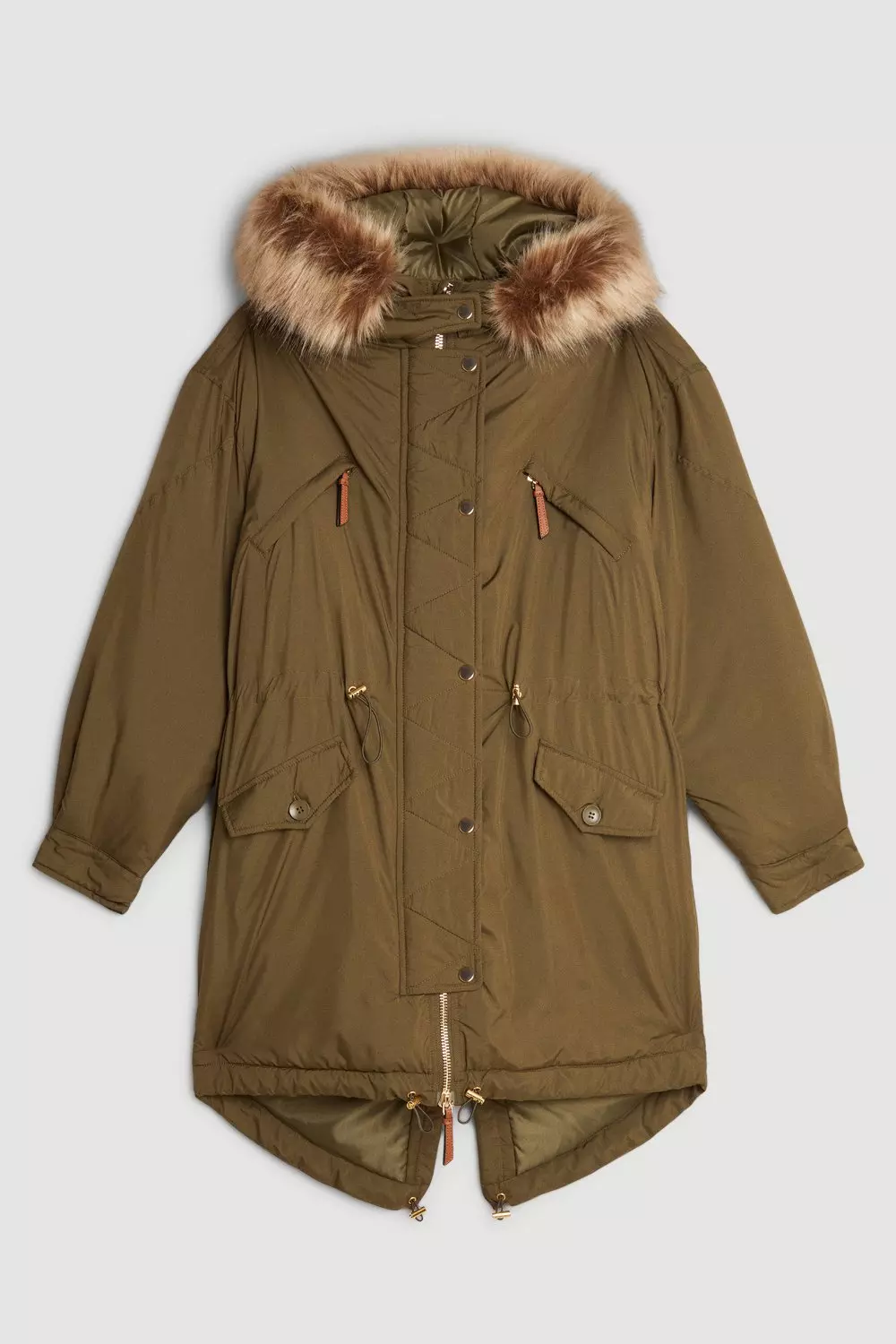 Karen millen parka outlet coat