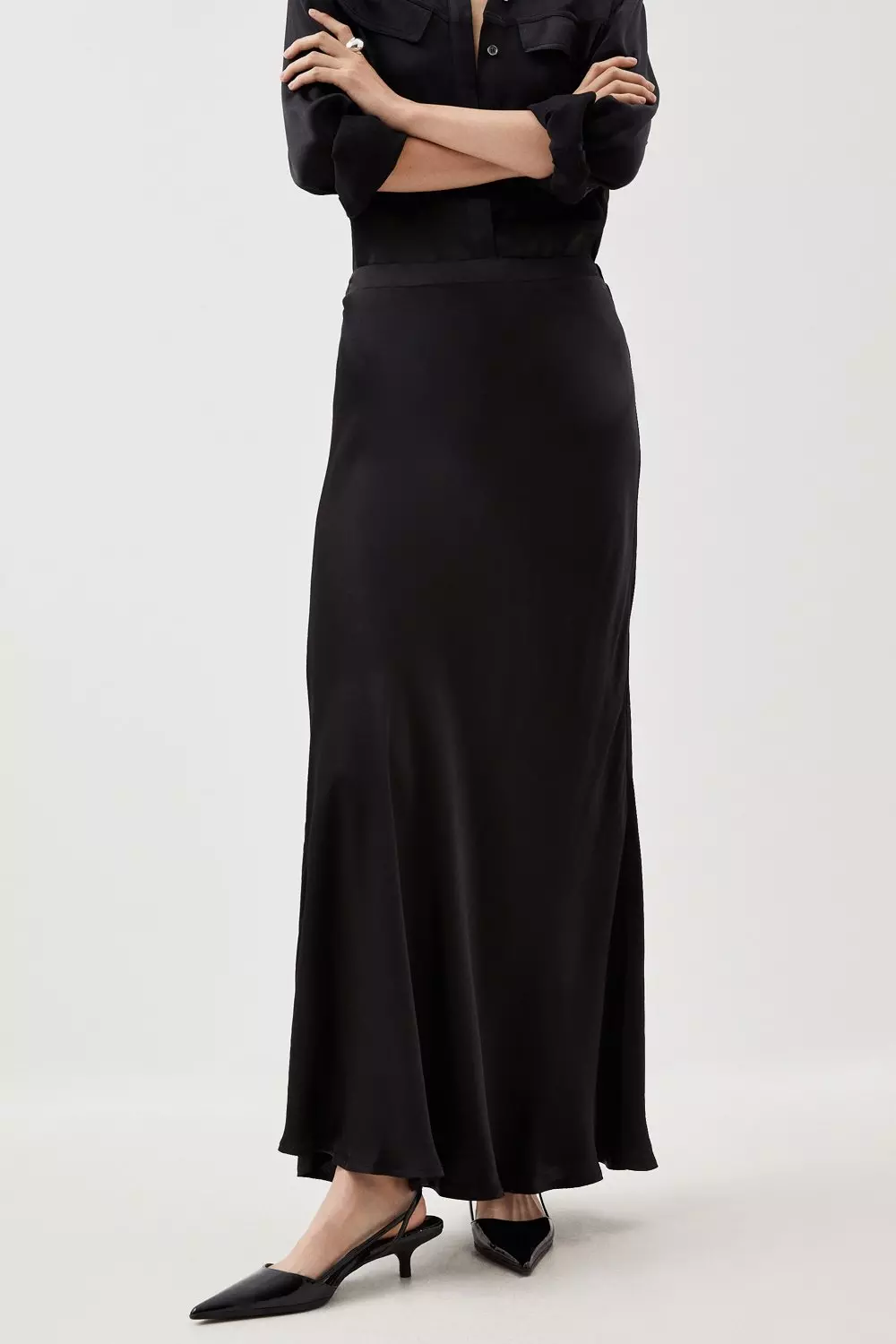 Maxi skirt tall outlet length