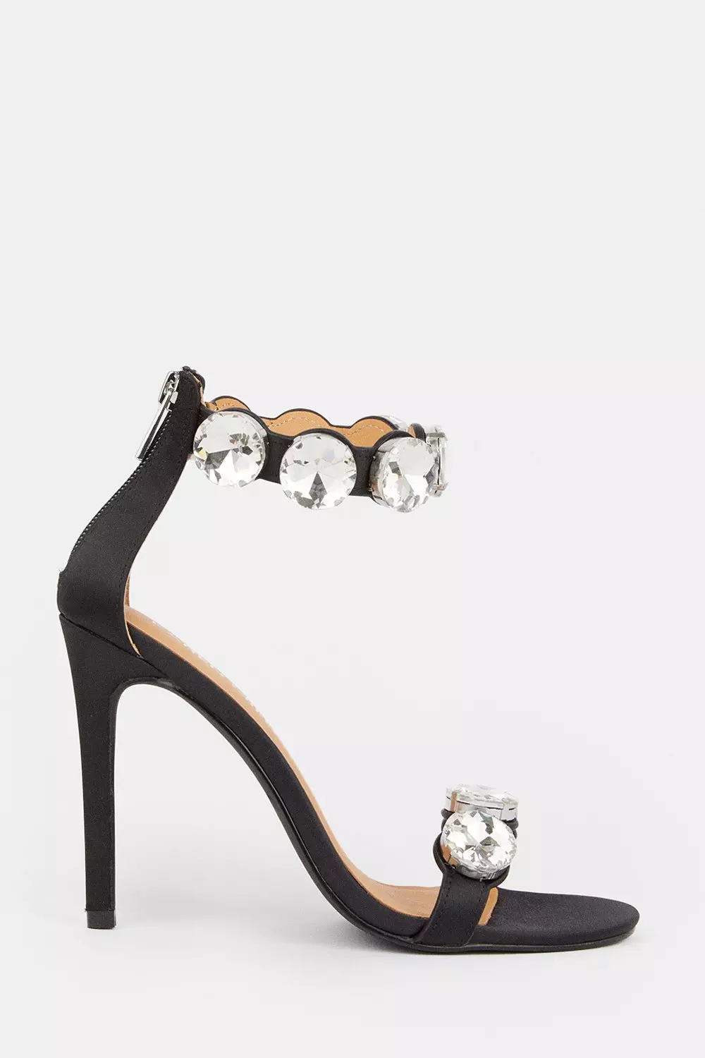 Heels with outlet stones