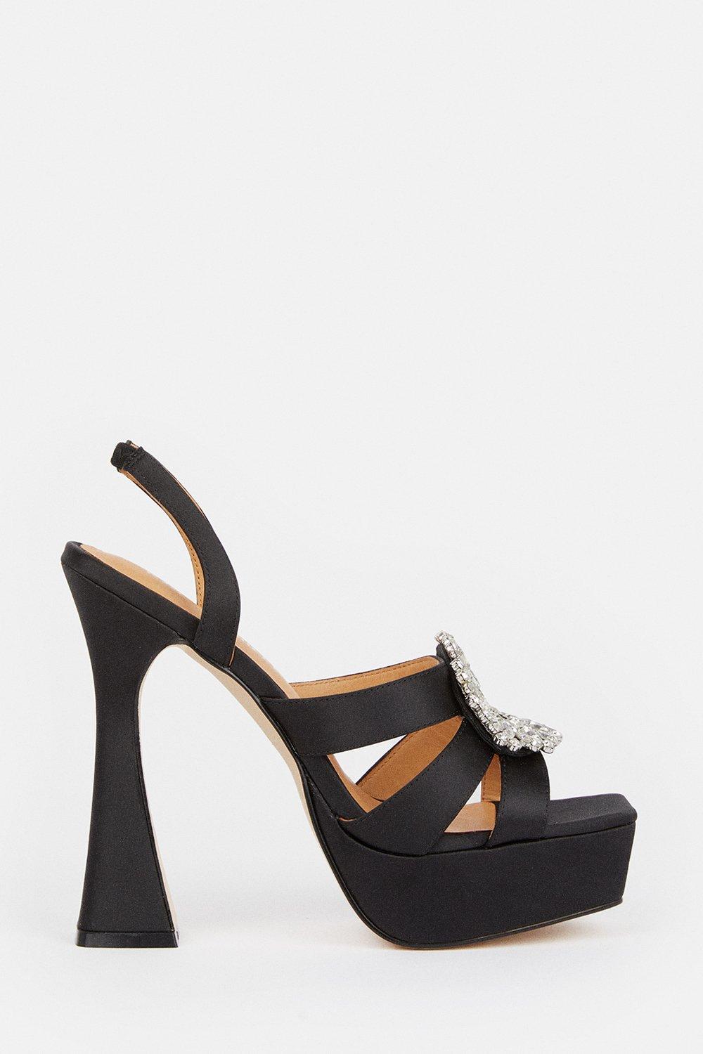 Karen millen hot sale black shoes