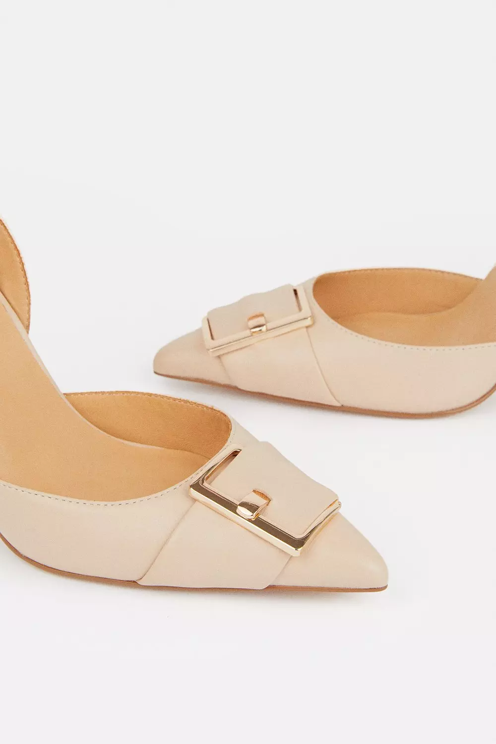 Karen millen hot sale nude shoes