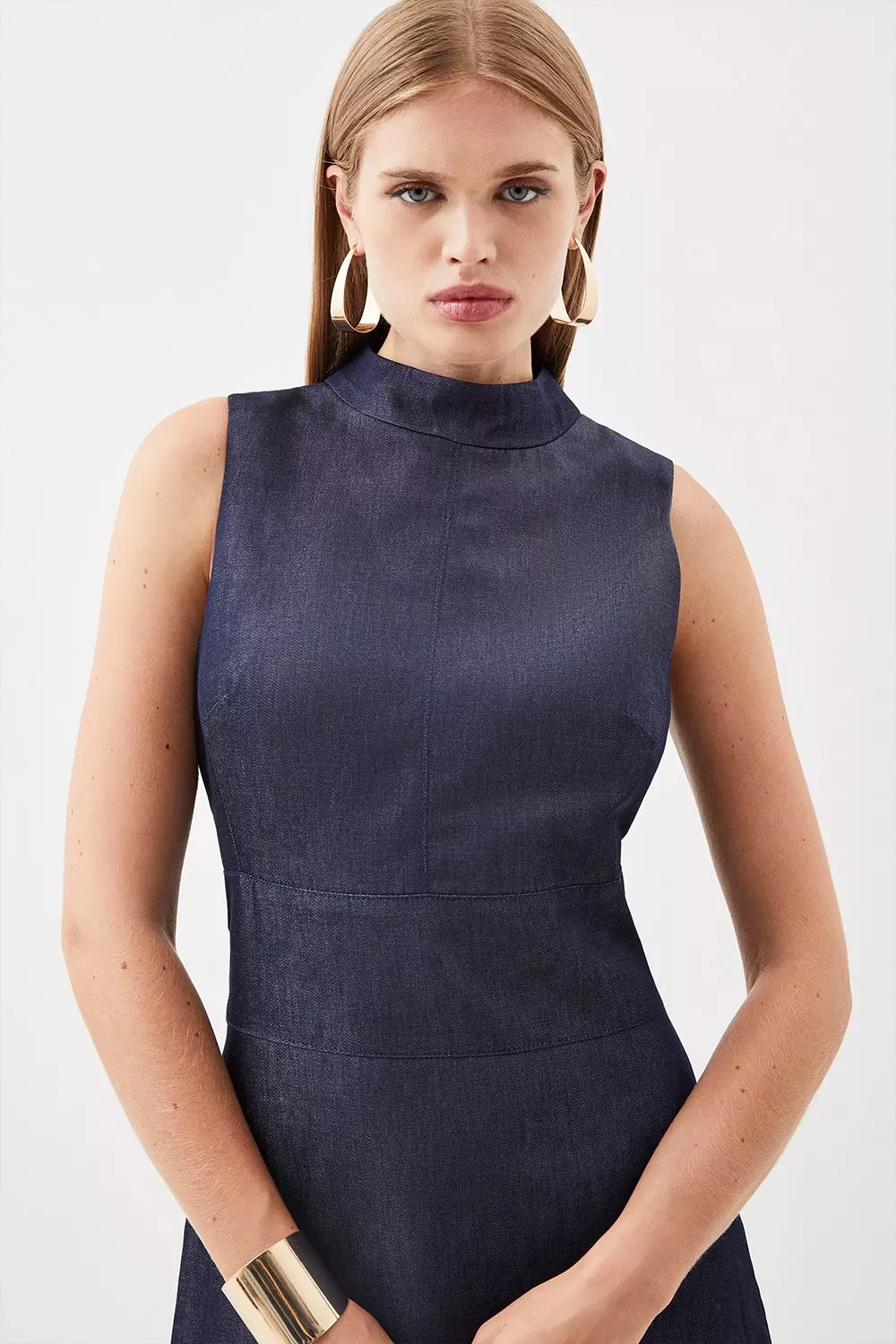 Karen millen hotsell denim dress