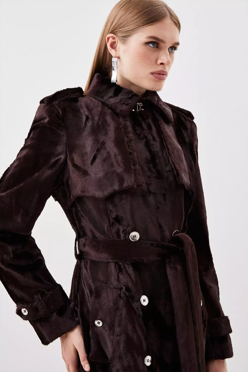 Karen millen pony coat best sale