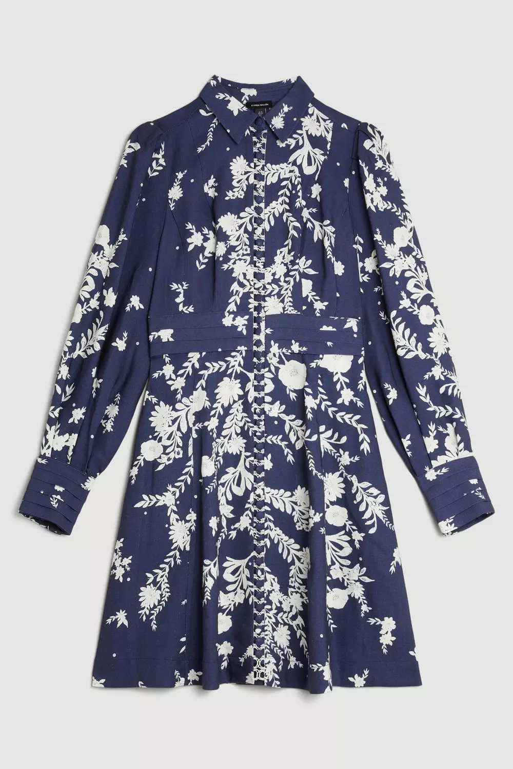 Karen millen floral embroidered mini clearance dress