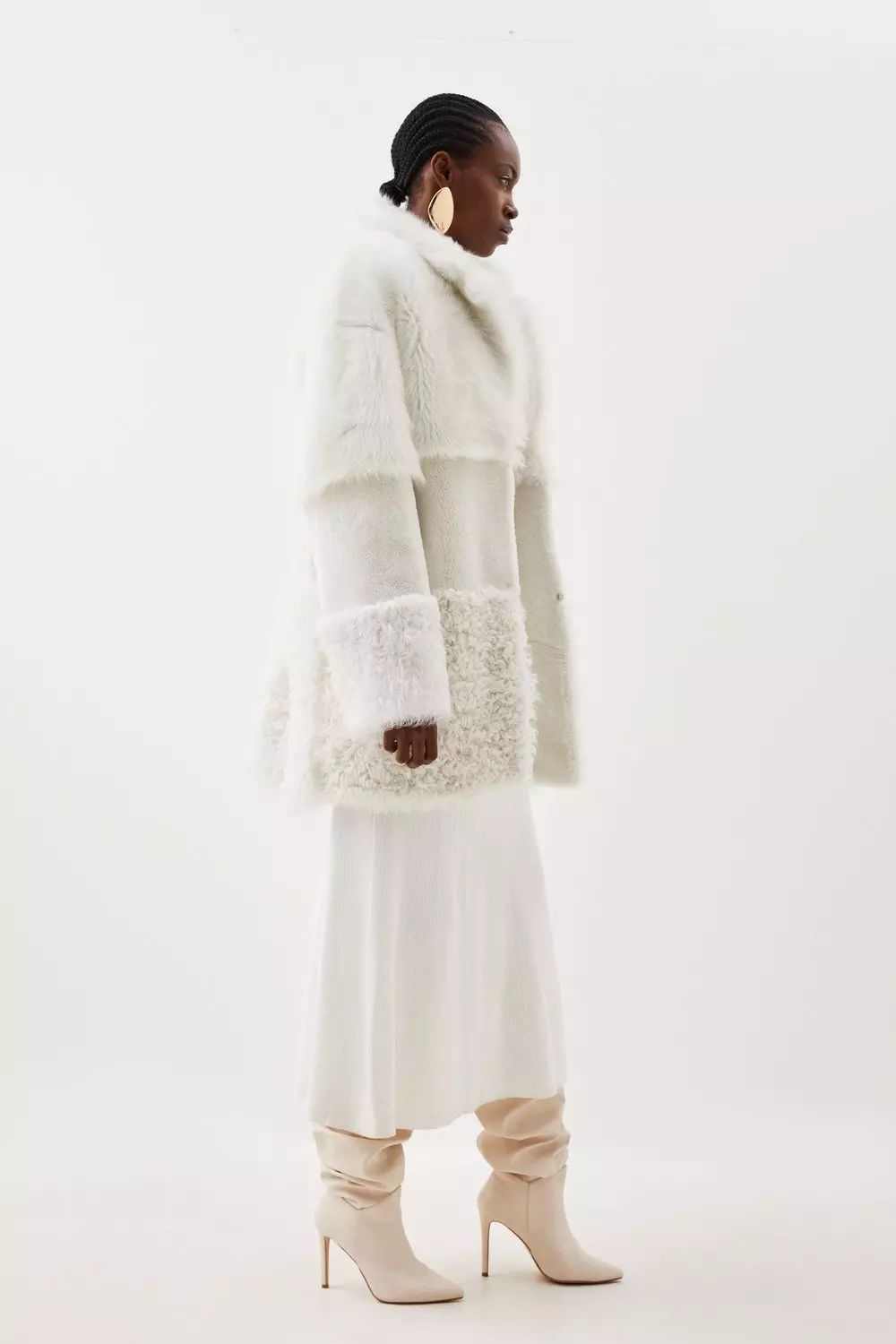 Karen millen 2024 shearling coat