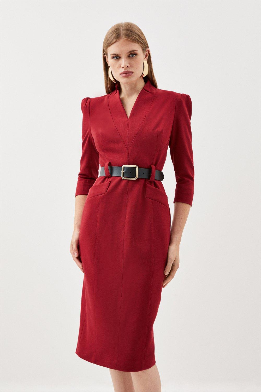 Red forever dress karen 2024 millen