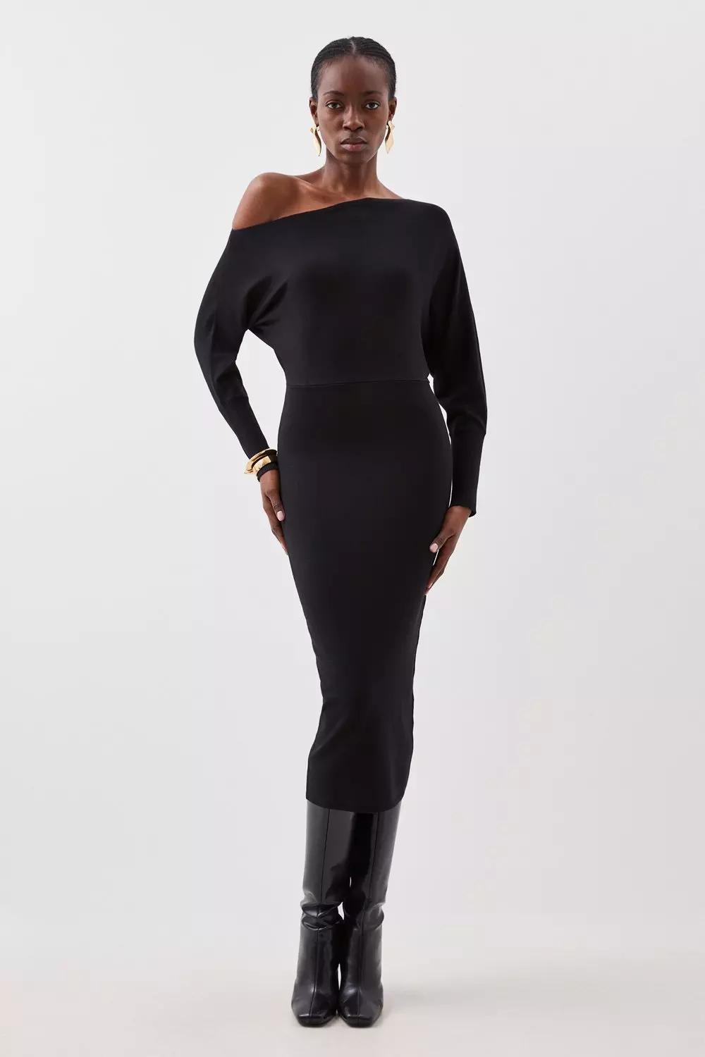 Karen millen asymmetric outlet dress