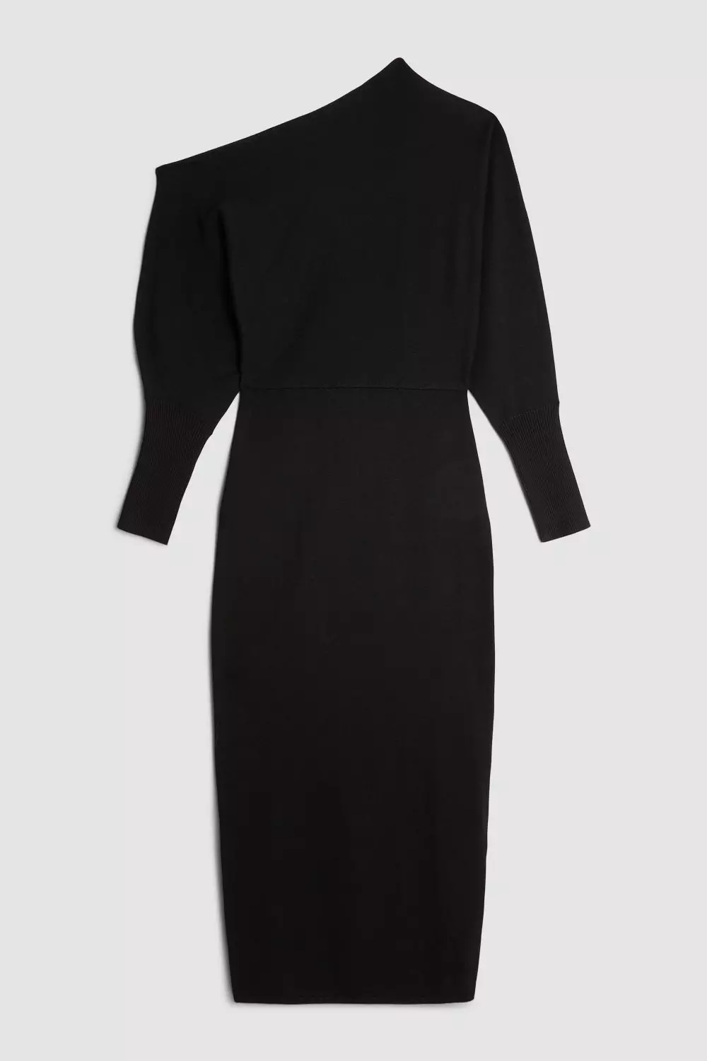 Miriom asymmetric hotsell knitted midi dress