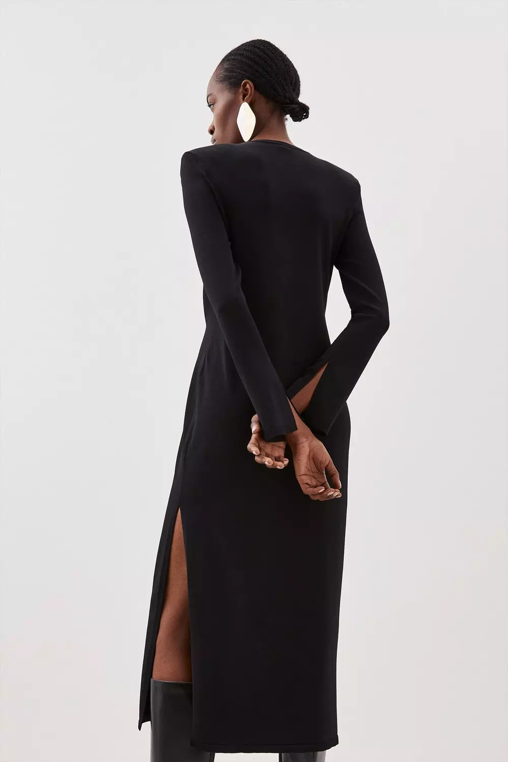 Karen millen gathered hot sale detail midi dress