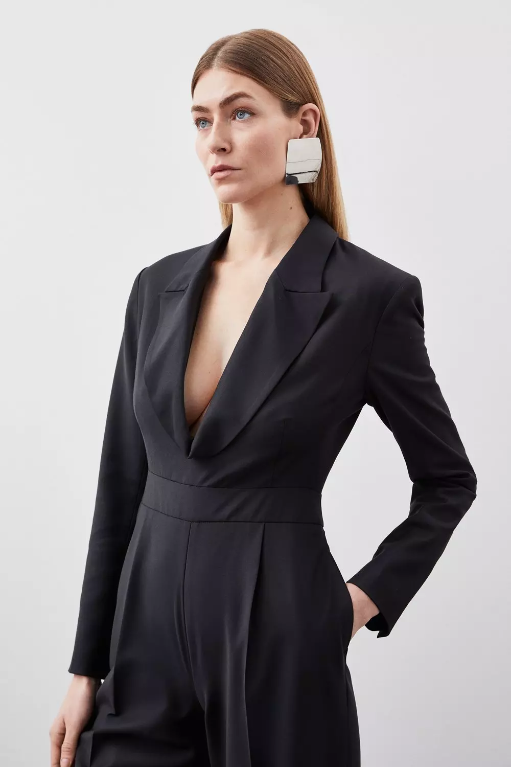 Blazer jumpsuit outlet dress