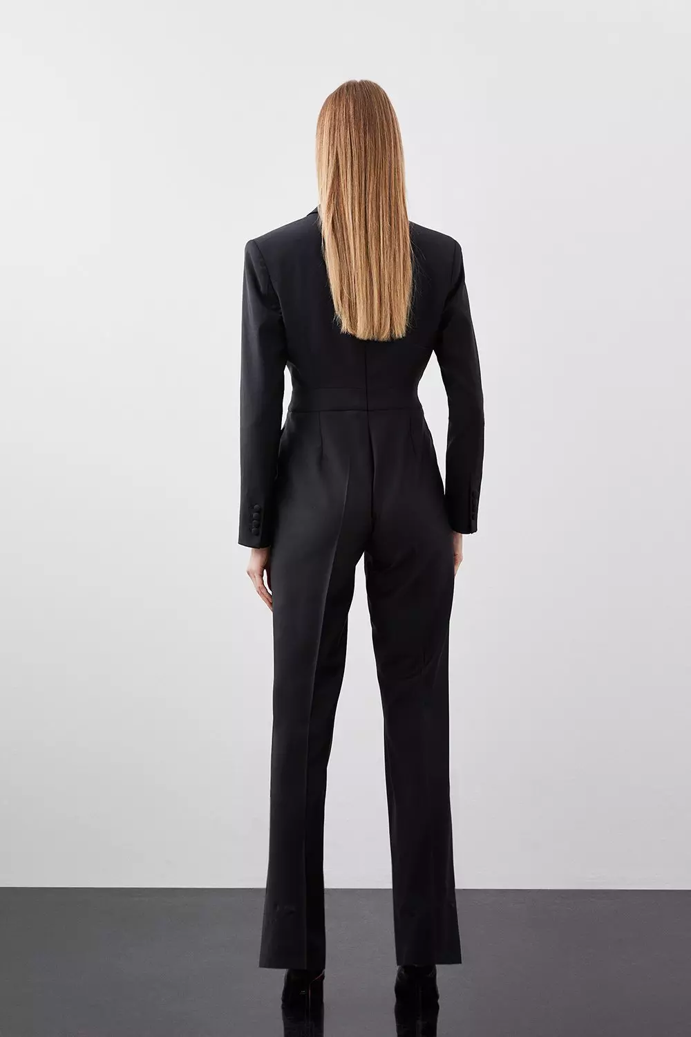 Black Pantsuit for Women, Black Formal Suit Set for Women, Black Wedding  Guest Pantsuit for Women, Blazer Trouser Suit for Women -  Canada