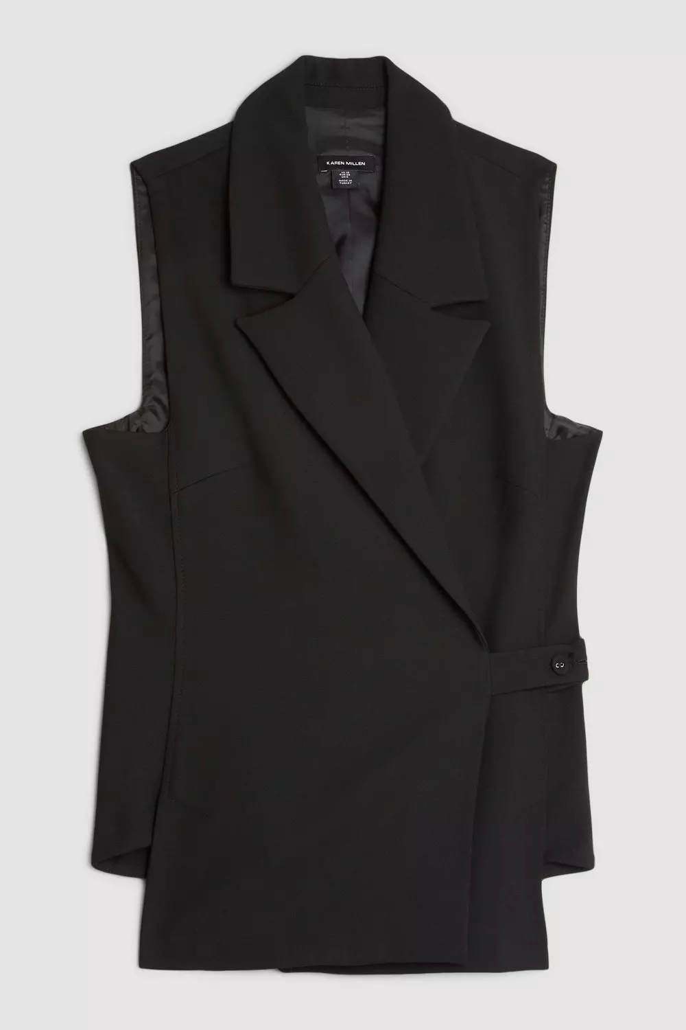 Sleeveless hot sale blazer womens