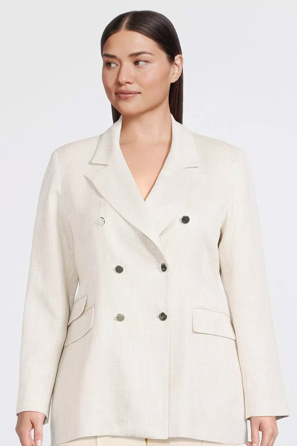 Karen millen double hot sale breasted blazer