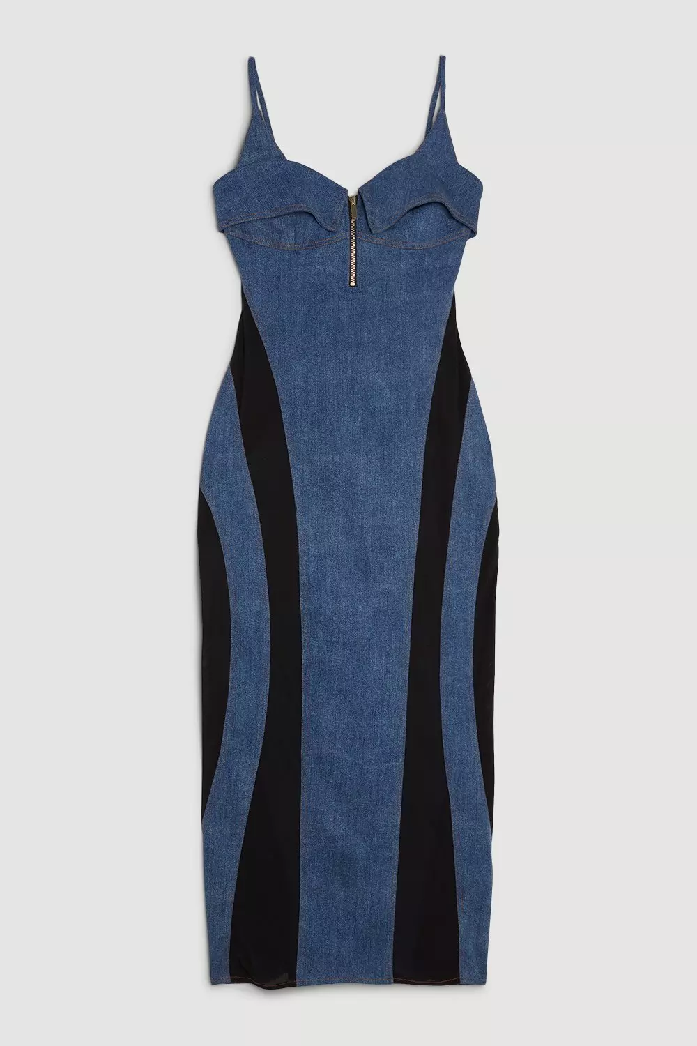 Stretch Denim Dress