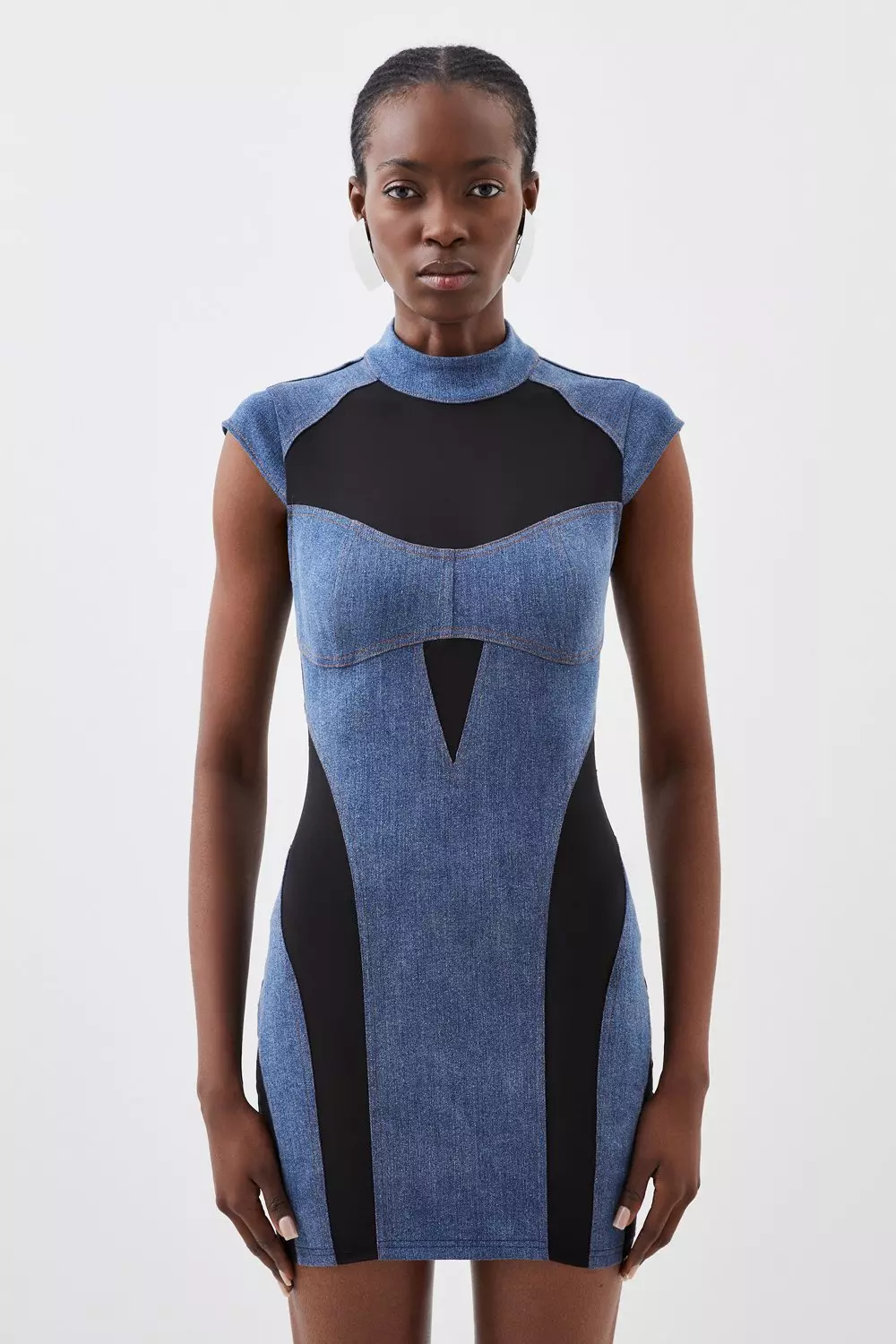 Mesh 2025 panel dress