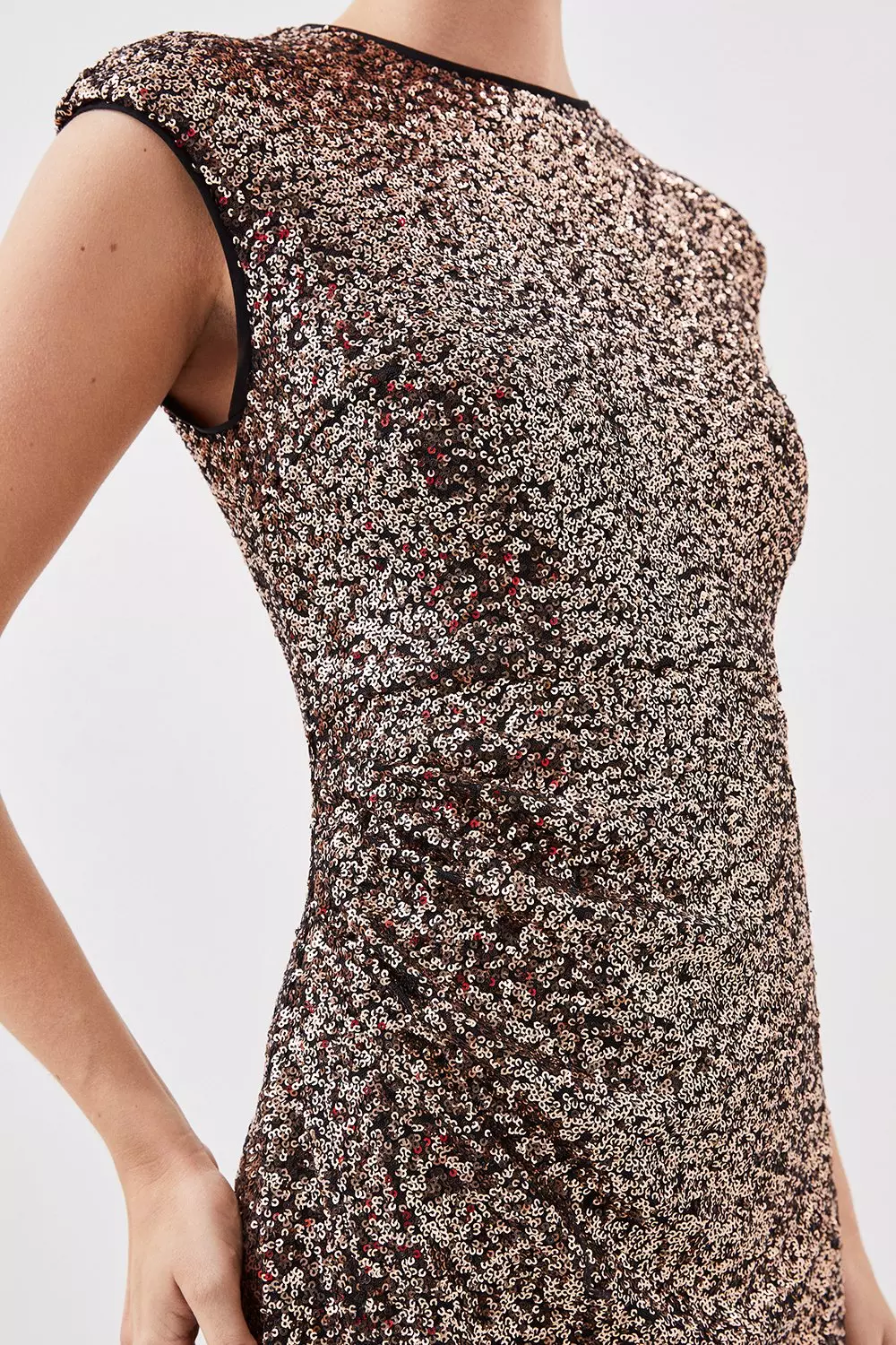 Stretch sequin outlet dress