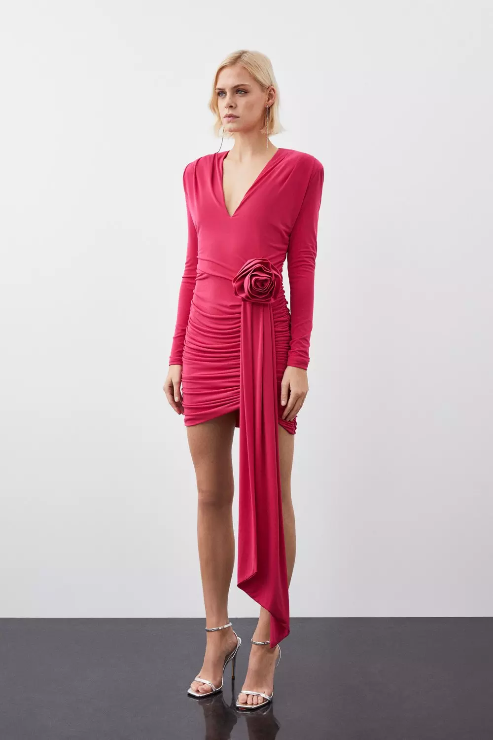 Karen millen pink sales dress