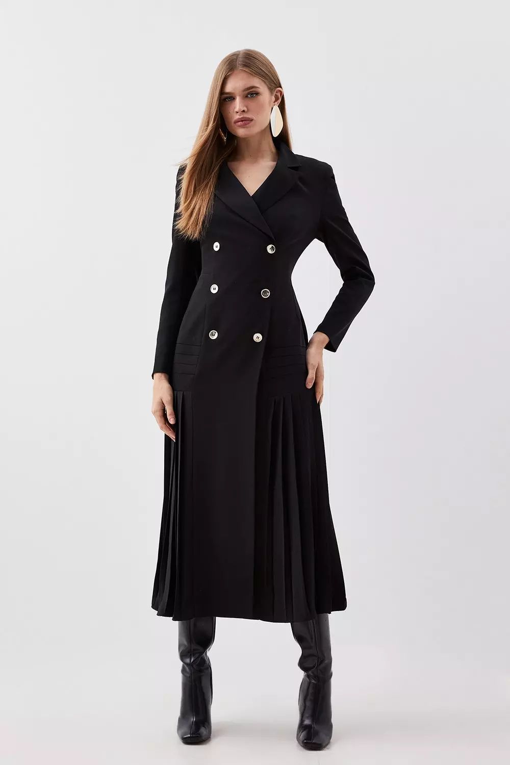 Midi coat clearance dress