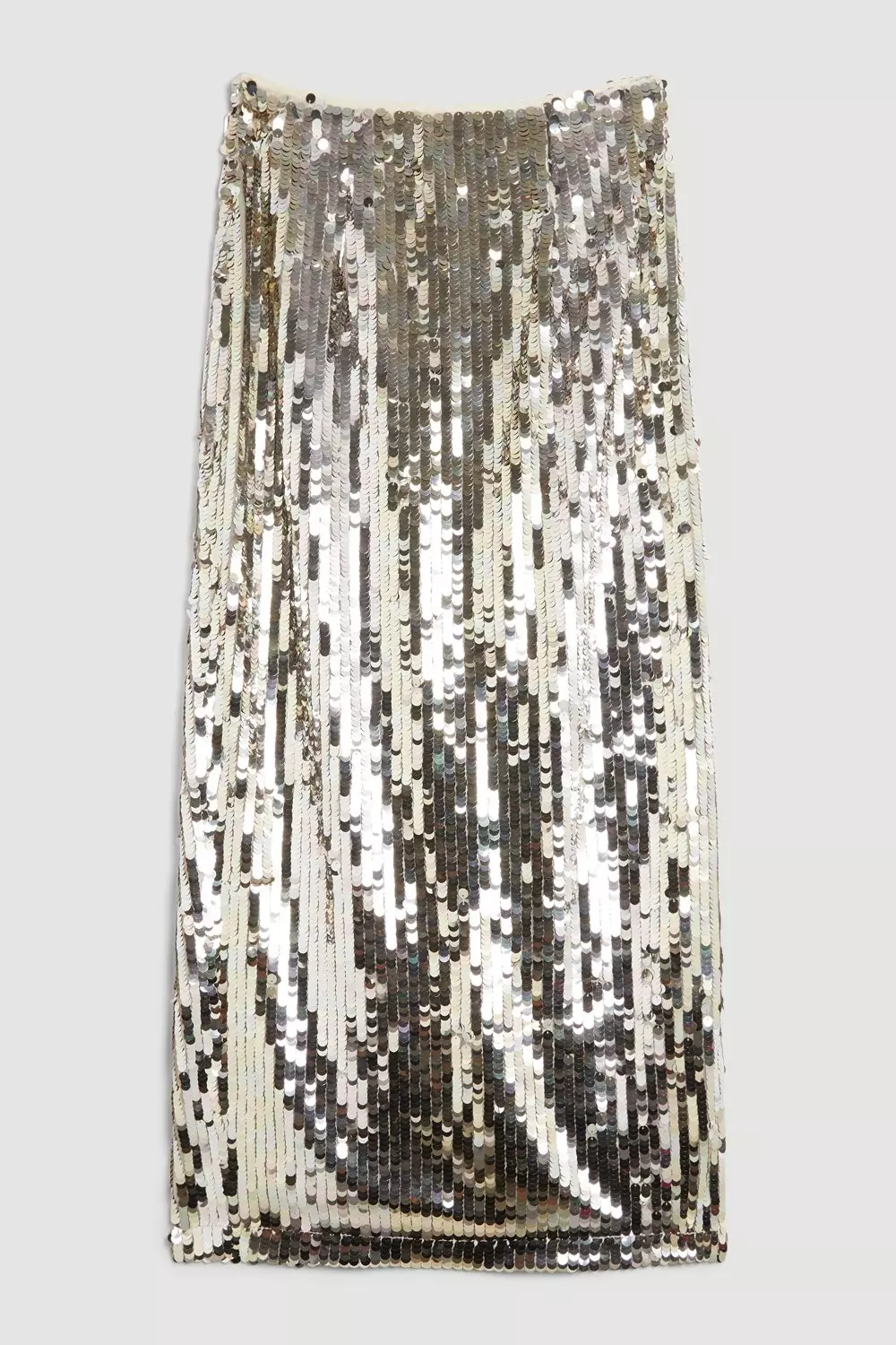 Metallic woven clearance skirt