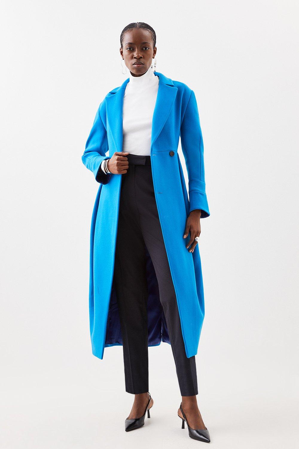 Aqua store wool coat