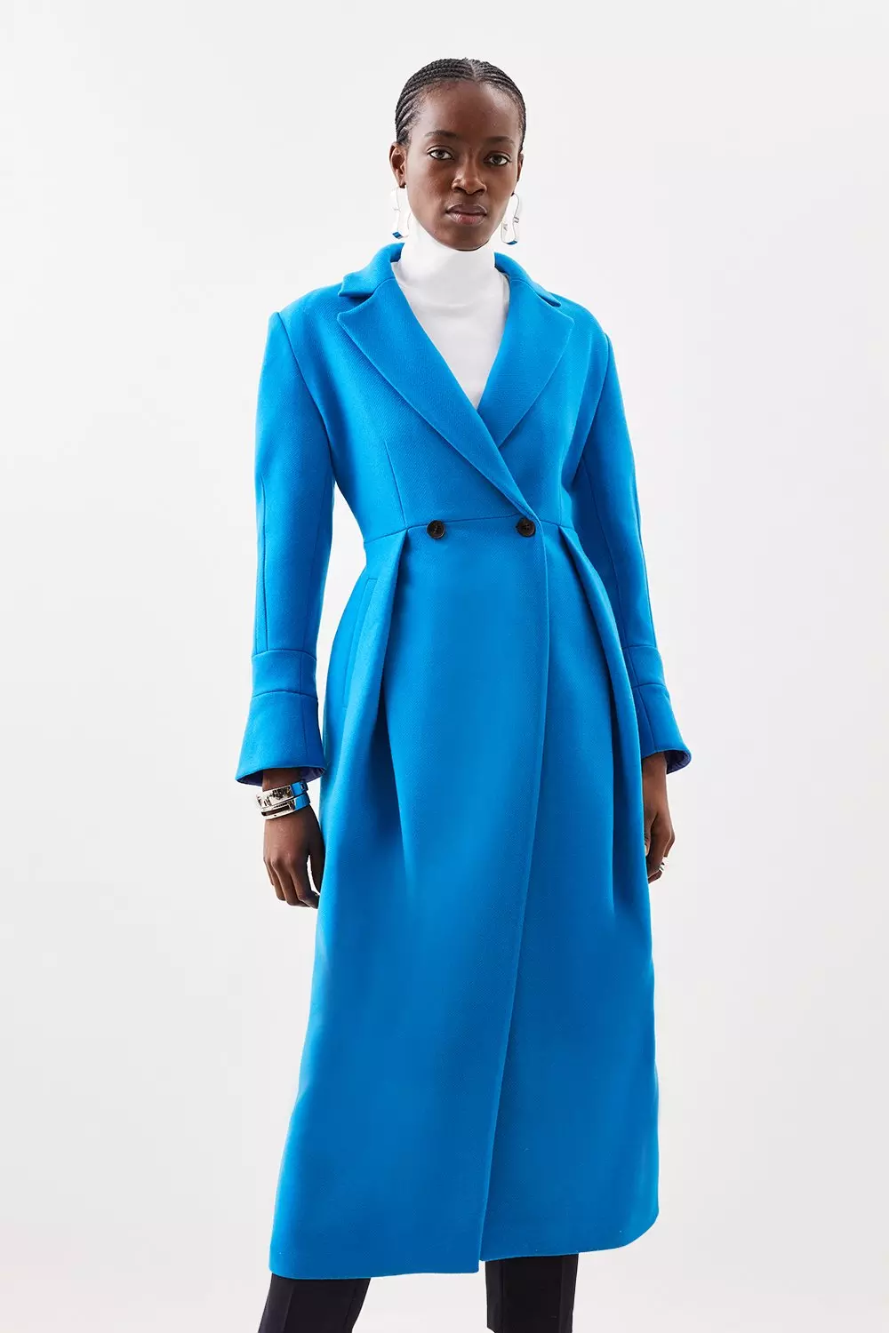 Aqua hot sale wool coat