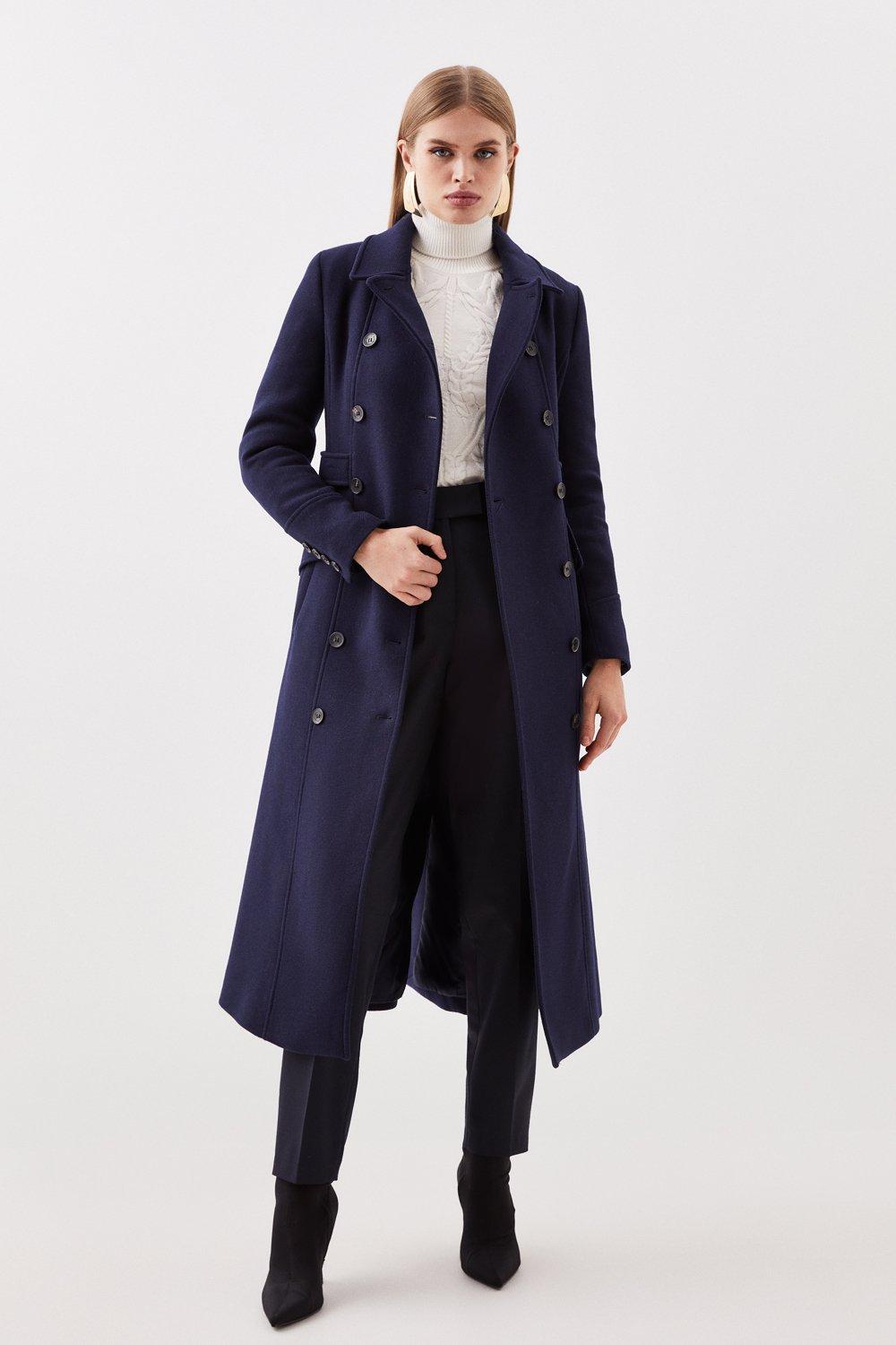 Navy blue sales coats