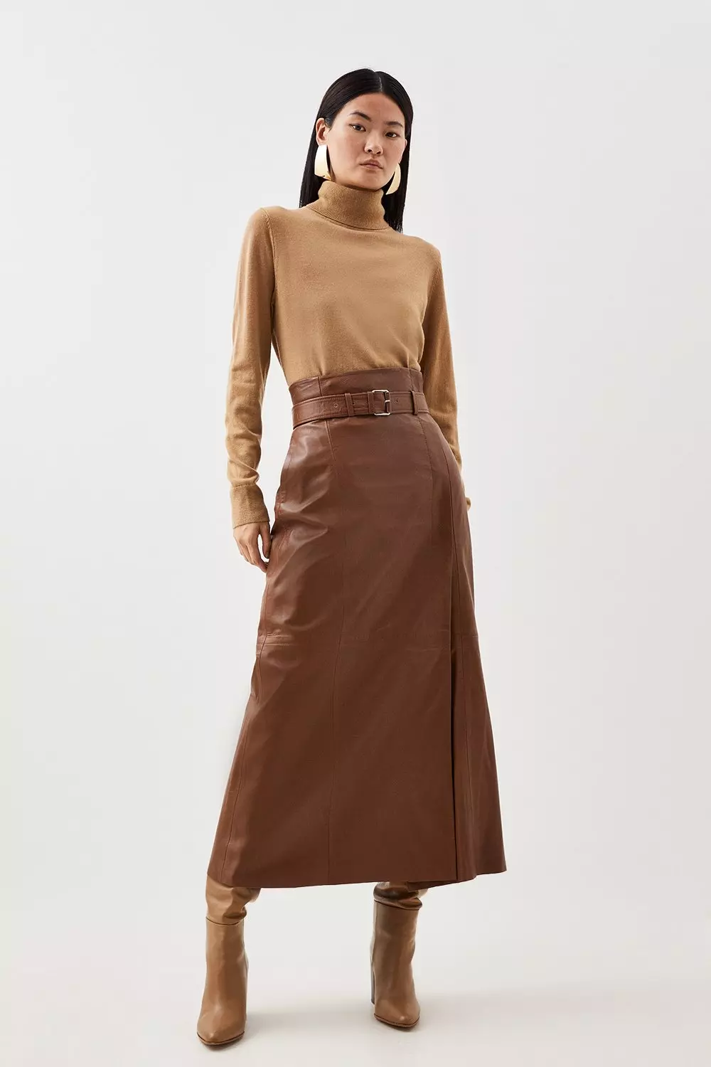 Leather skirt hot sale karen millen