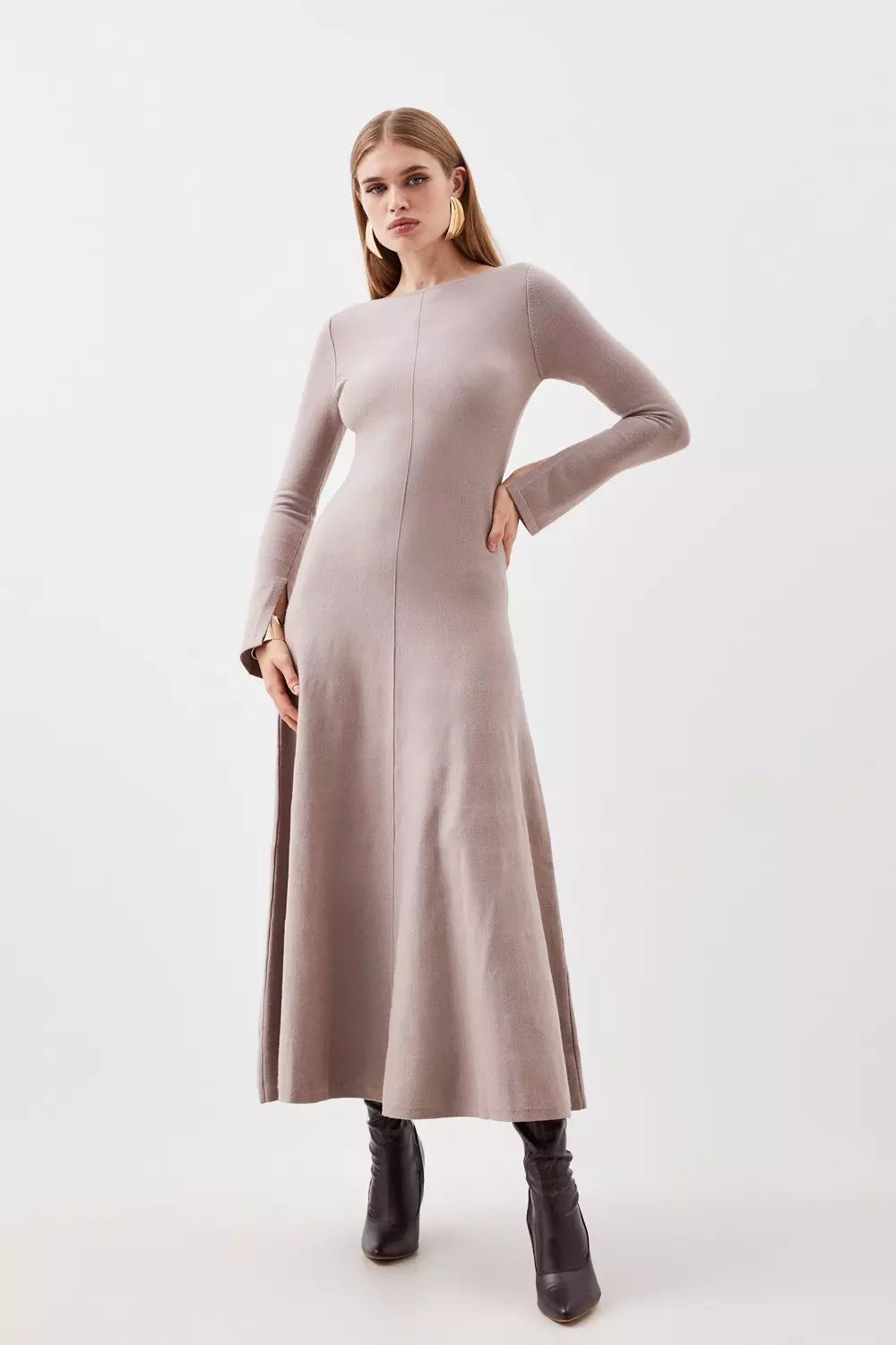 Karen millen hot sale wool dress