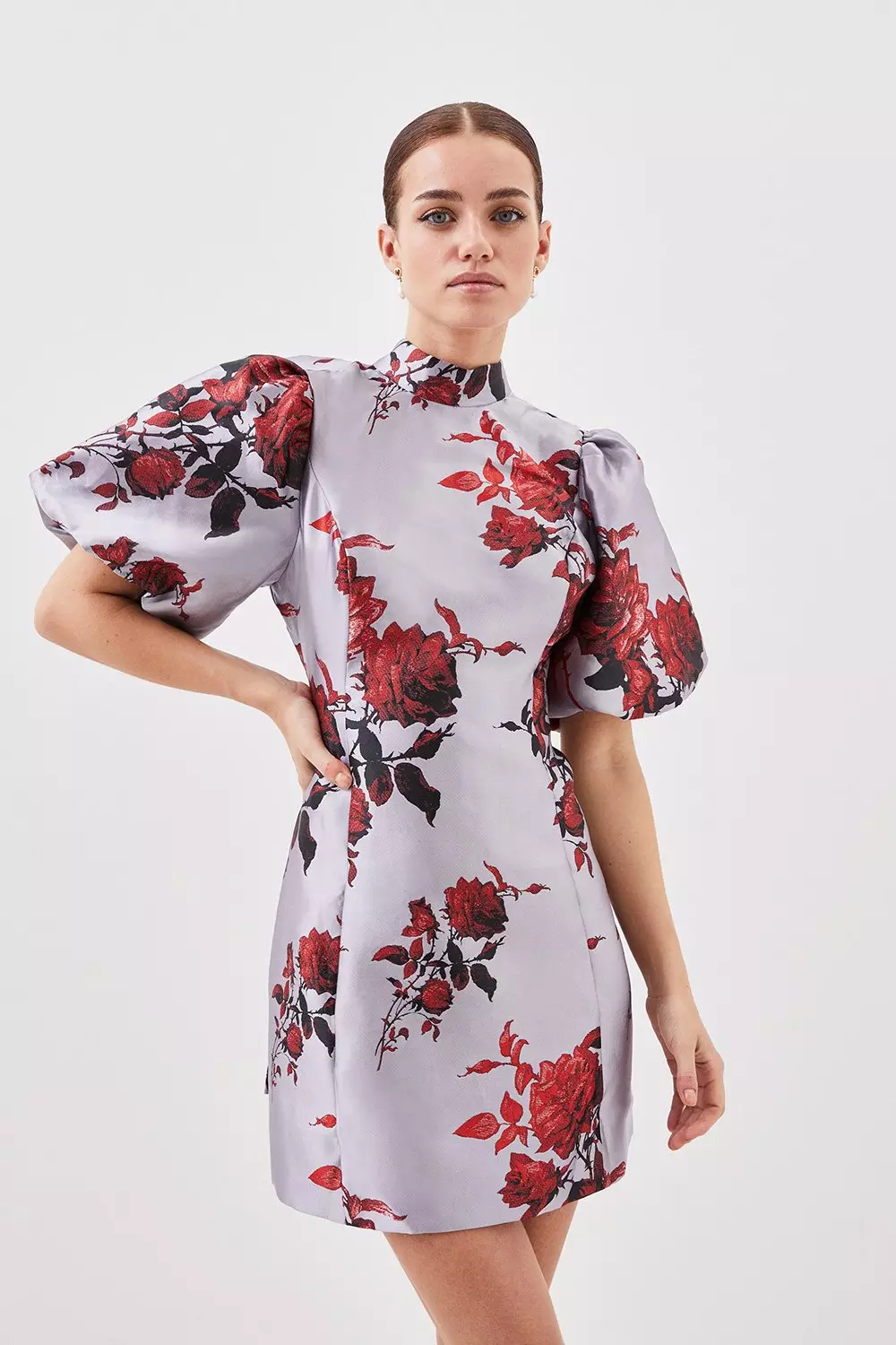 Karen millen hotsell floral mini dress