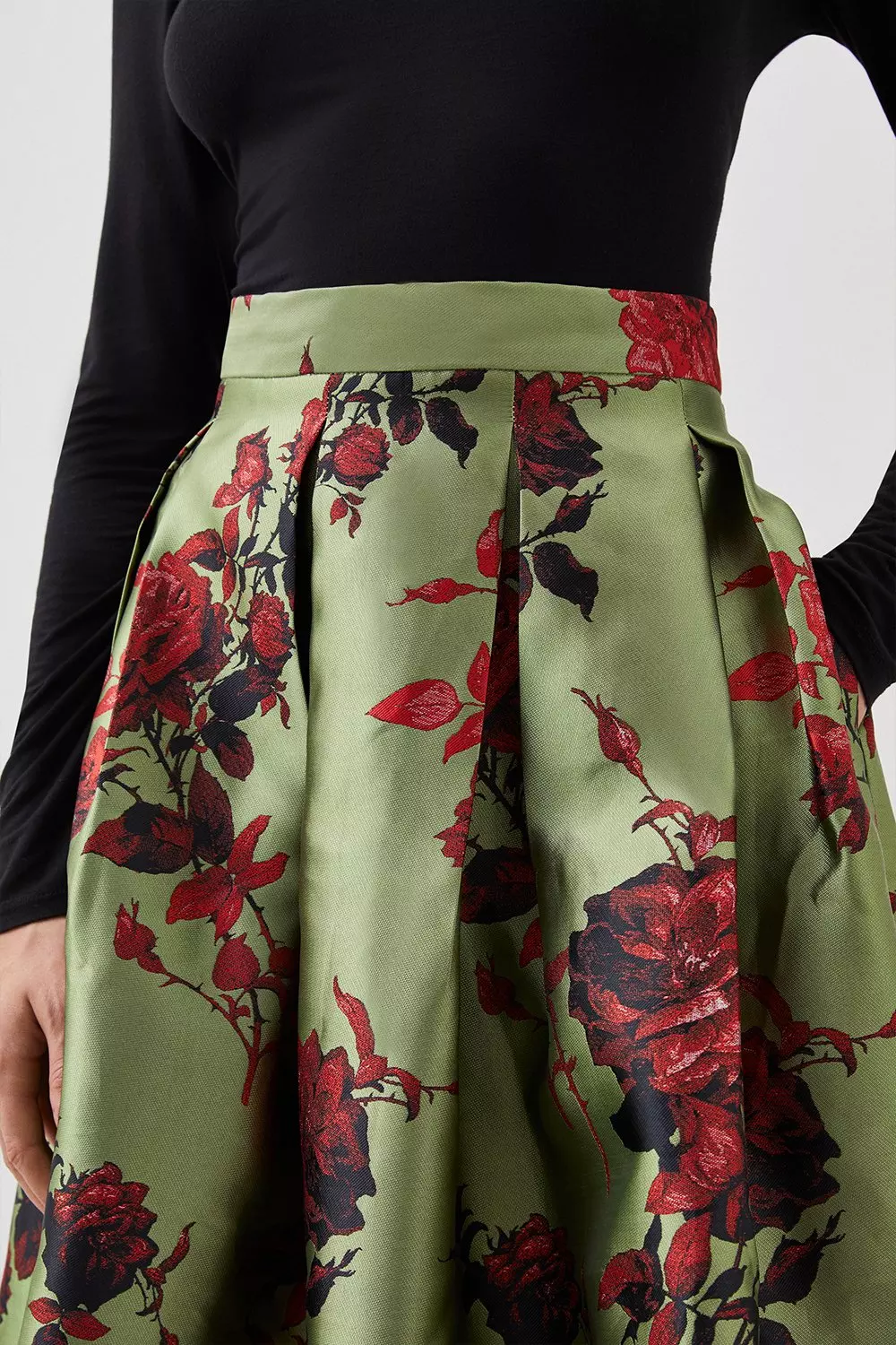 Karen millen sale midi biker skirt