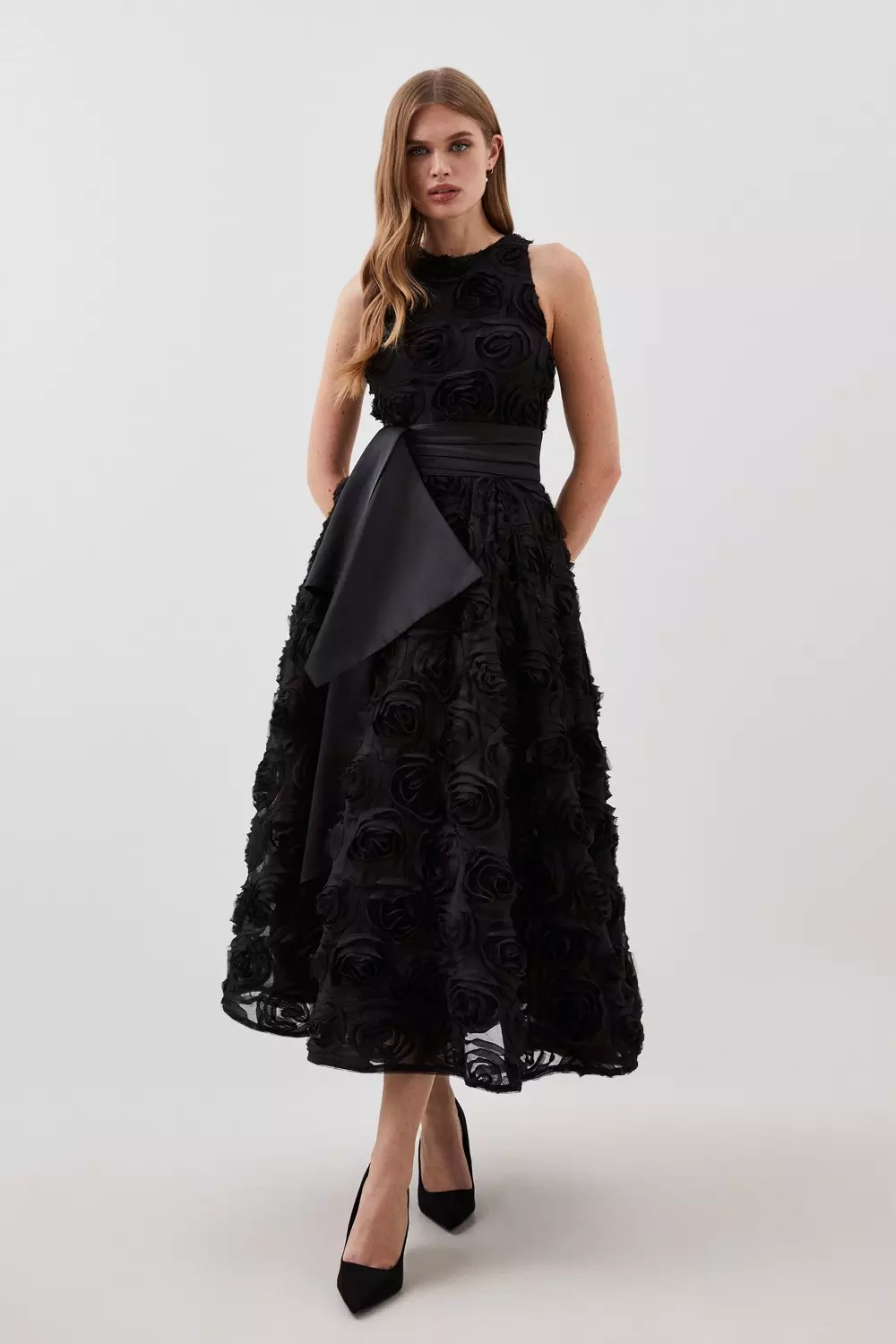 Karen millen hotsell black tie dresses