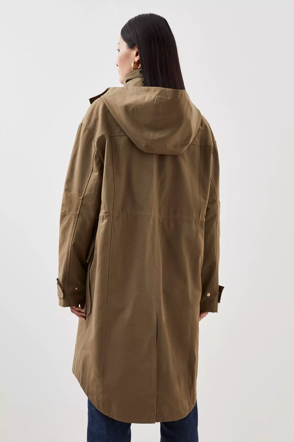 Hooded Parka Coat