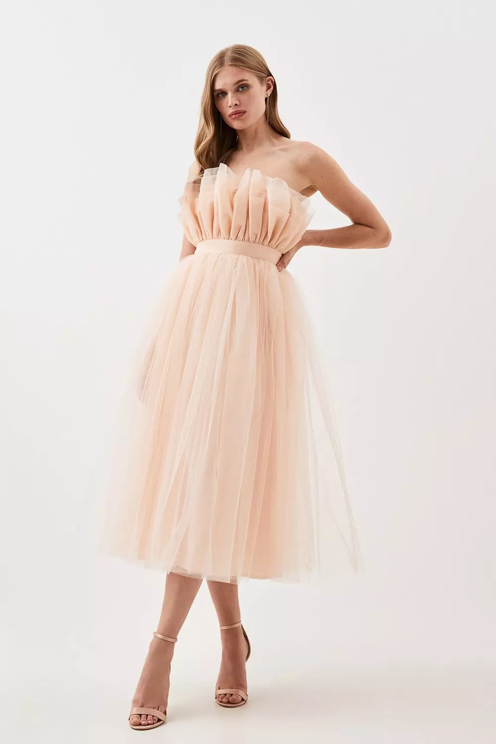 Mid length shop tulle dress