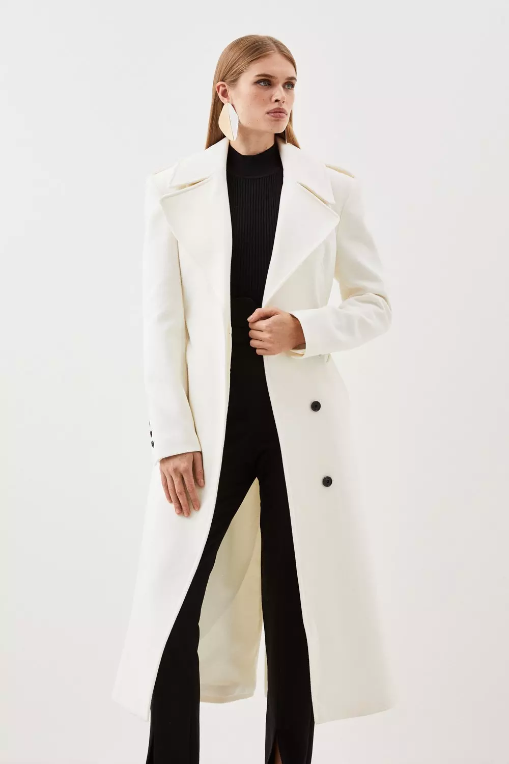 Karen millen outlet long coat