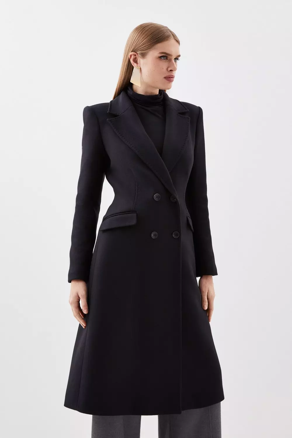 Petite 2025 fitted coat