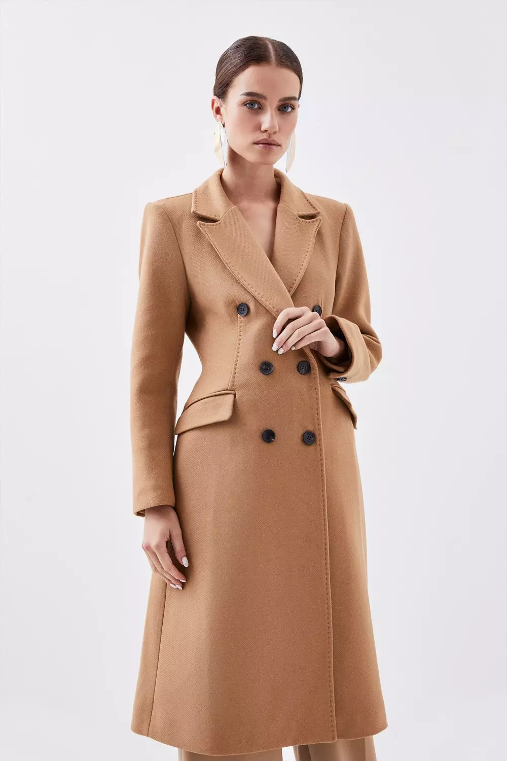 Fitted 2025 coat womens