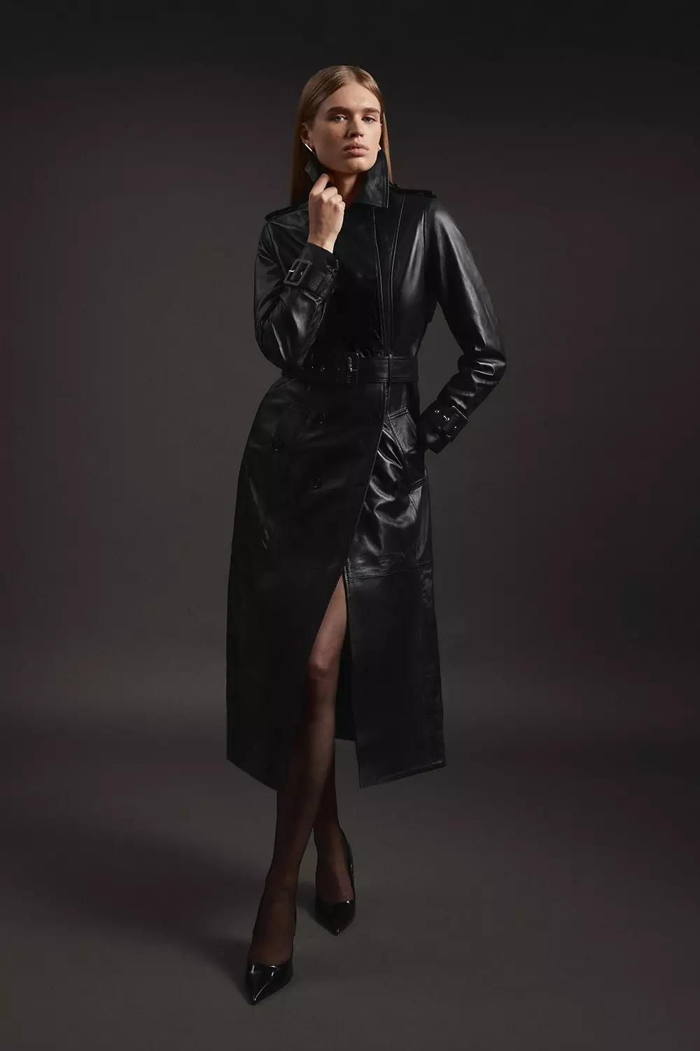 Black mac hotsell trench coat