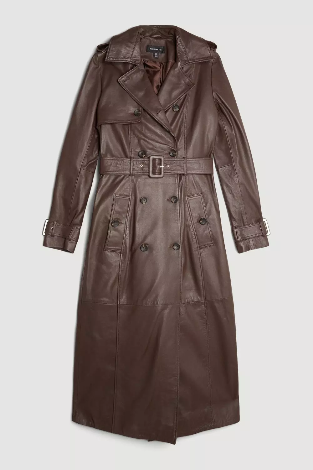 Mid length trench coat sale