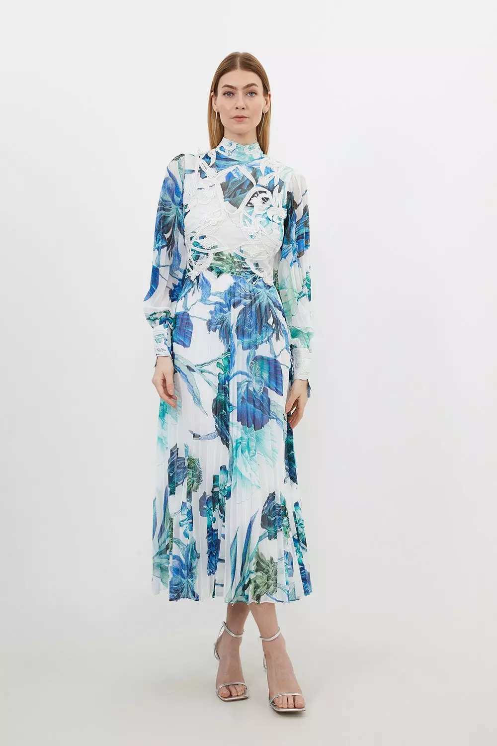 Karen millen hotsell floral lace dress