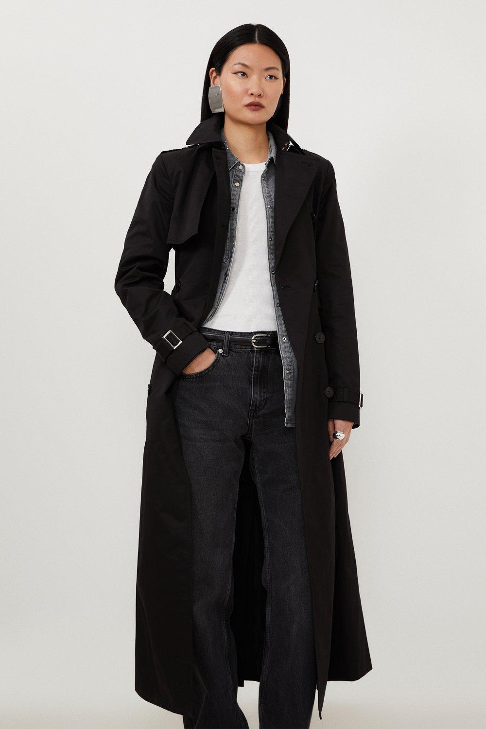 Tailored Classic Belted Trench Coat