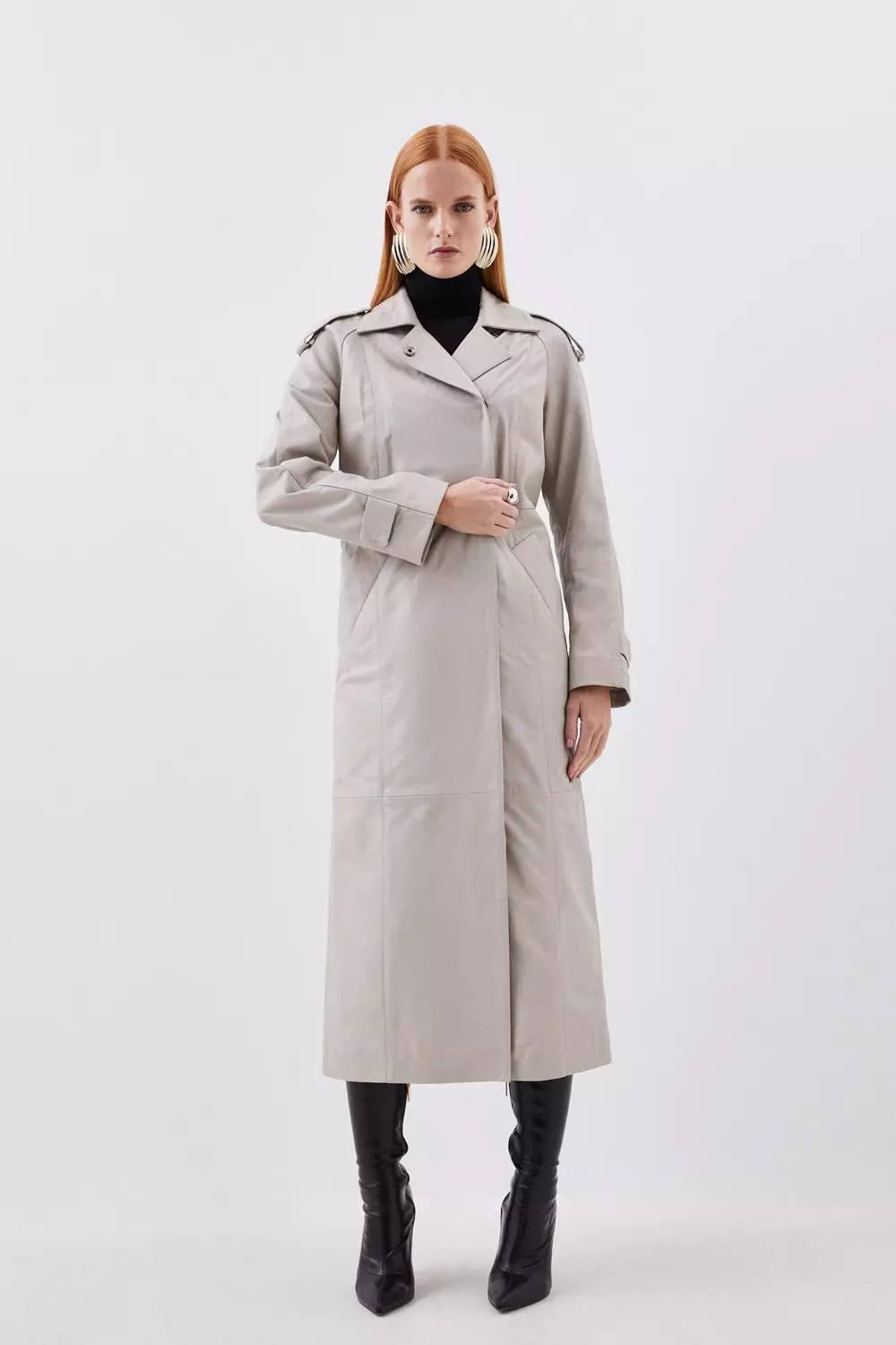 Midi hot sale coat womens