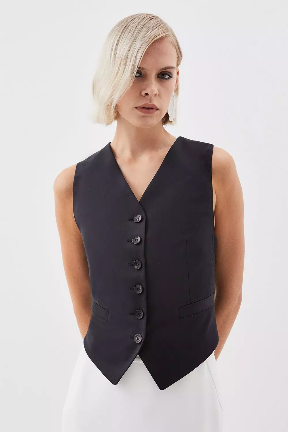 Buy Anonymous Mask Sleeveless Vest Designer Sleeveless Cotton Vest